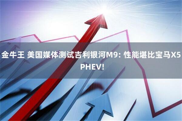 金牛王 美国媒体测试吉利银河M9: 性能堪比宝马X5 PHEV!
