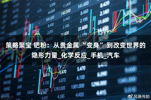 策略聚宝 钯粉:从贵金属 “变身” 到改变世界的隐形力量_化学反应_手机_汽车